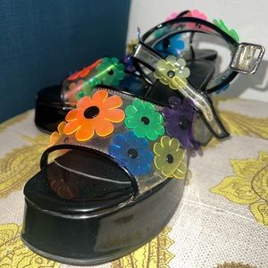 dELiA’s Petal Pixie PVC Heels 🍬